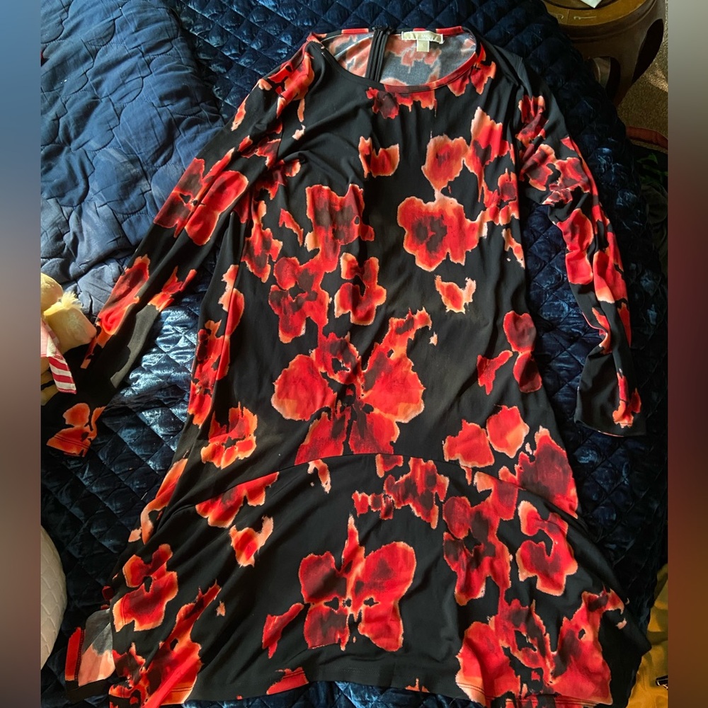 michael kors floral dress